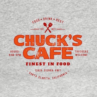 Chuck’s Cafe (aged look) T-Shirt